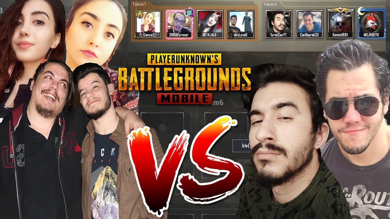 4 Vs 4 KARDEŞ KAVGASI Pubg Mobile