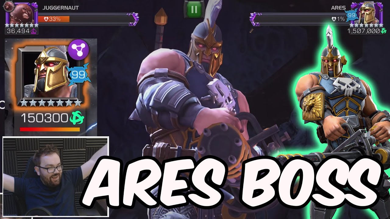 Финальный босс Ареса — Джаггернаут Ultimate Carry — Эпоха боли — Marvel: Битва чемпионов