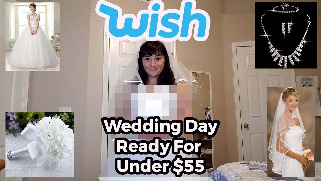 Wedding Day Ready From WISH, Under $55!