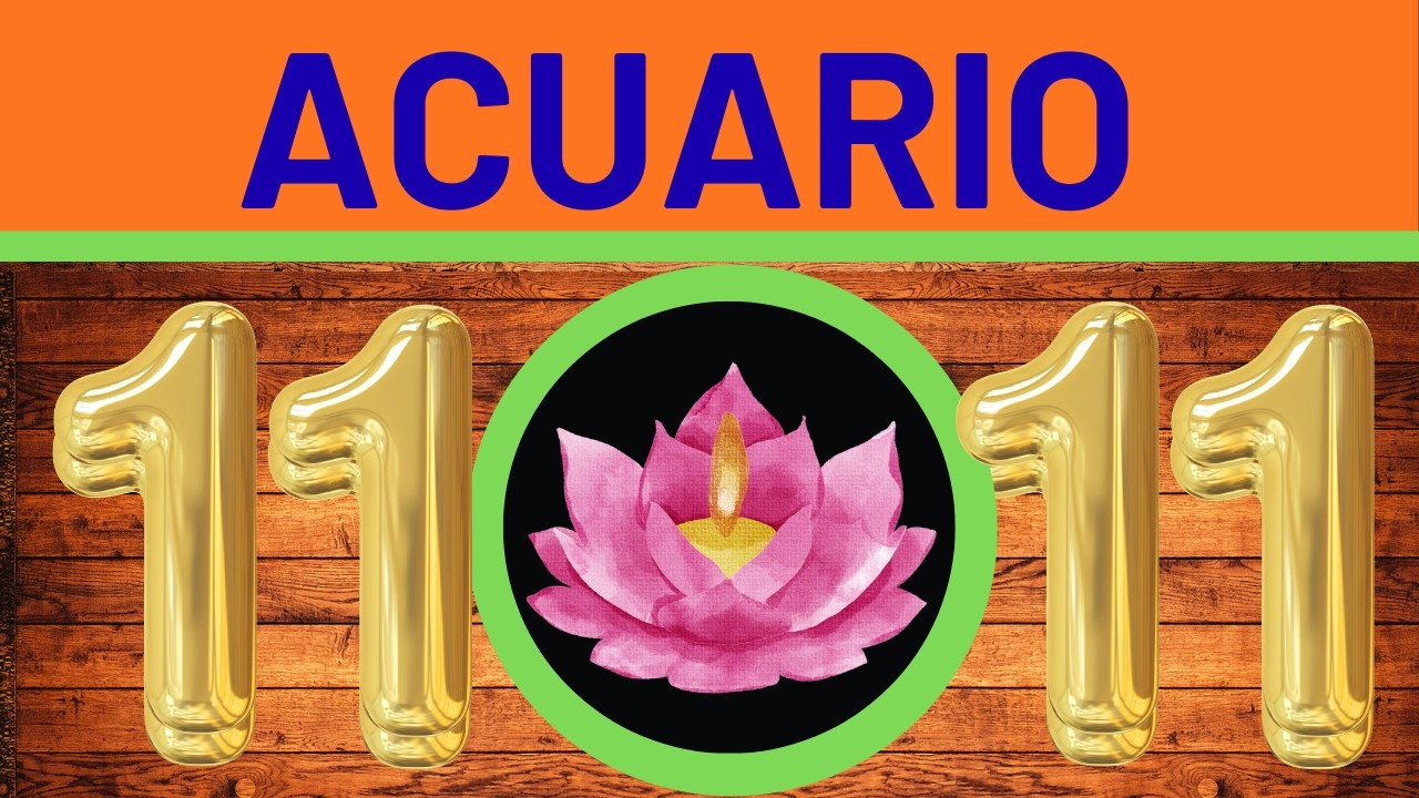 ES TAN EXACTA ESTA TAROTISTA QUE ASUSTAAAA ACUARIO👑 🙏📞⭐🎁 💸😱HOROSCOPO ✅ ORACULO TAROT DE CRIS