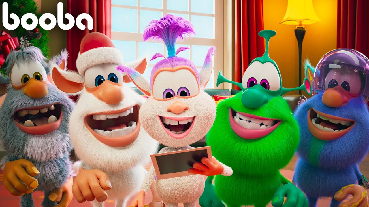 Booba ❄️ Selamat tahun baru! 🎄 🎅  Koleksi kartun💛  Super Toons TV Bahasa