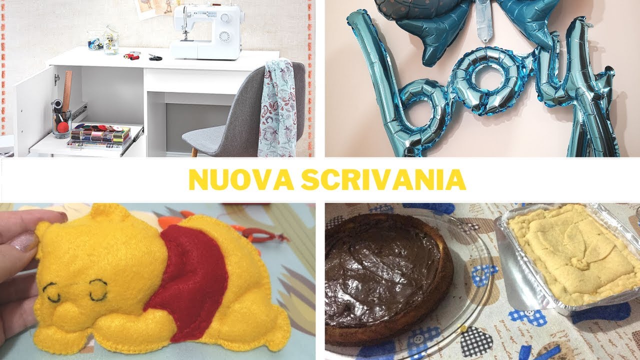 NUOVA SCRIVANIA DA LIDL E NUOVA SEDIA