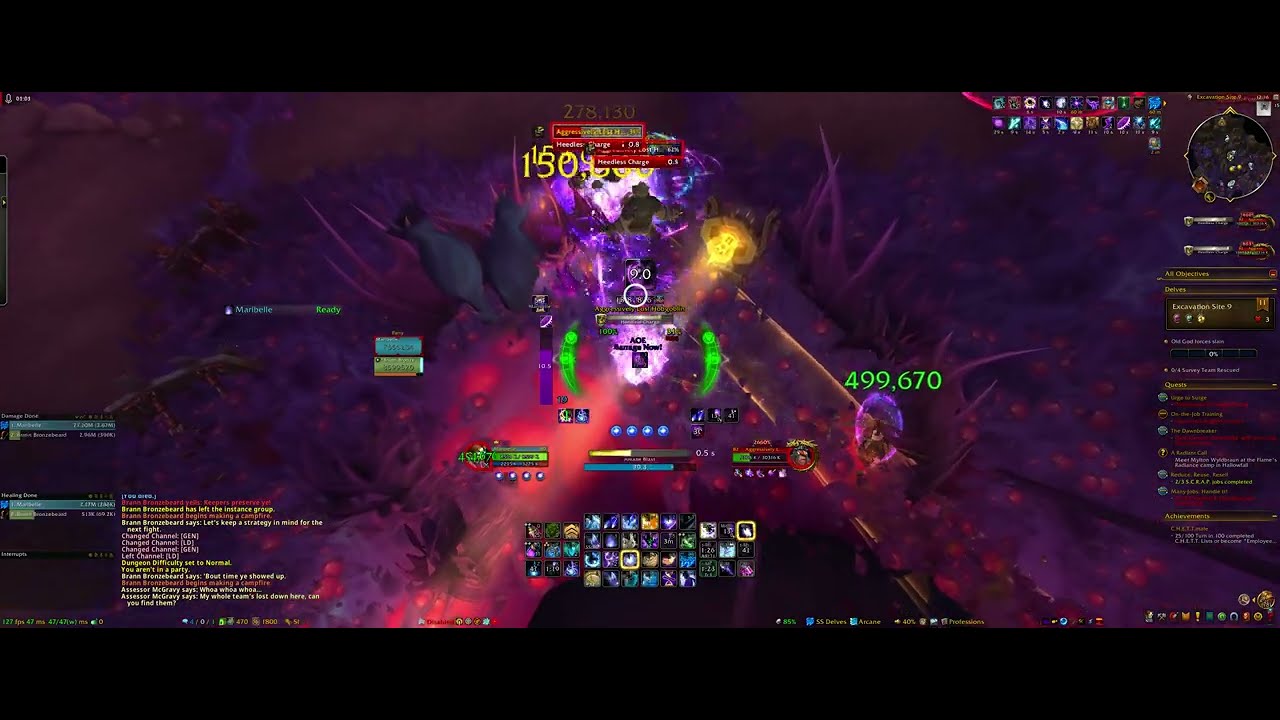 Delves S2: Excavation 11 Arcane Mage