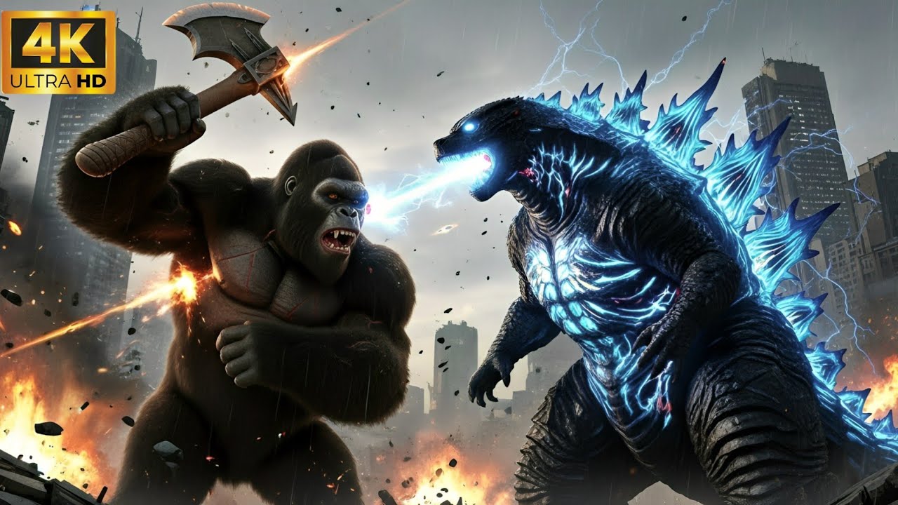 🌀 KING KONG vs GODZILLA EARTH | The Ultimate Titan Showdown Begins