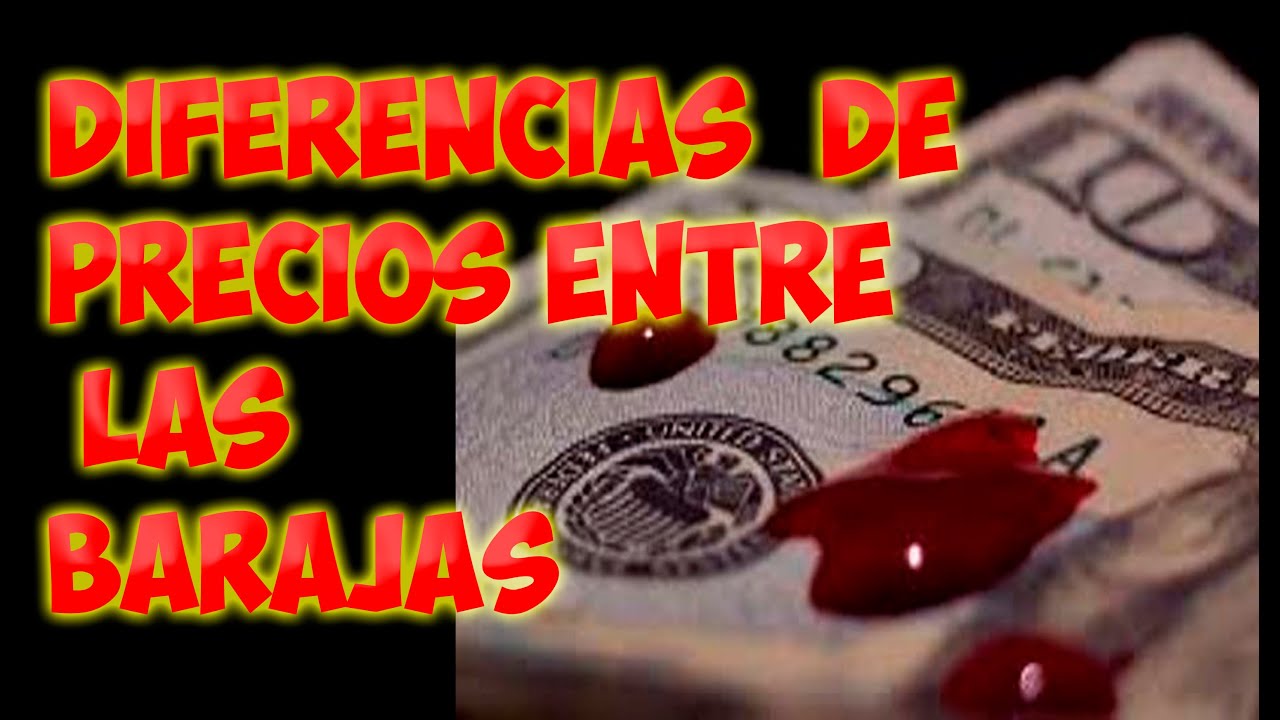 Diferencias de Precios entre Barajas y Consejos para comprar.
