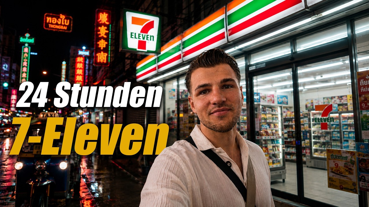 1 TAG lang nur 7-ELEVEN in Bangkok 🇹🇭