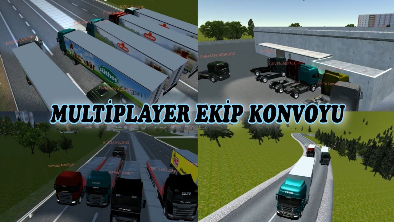 CARGO SİMULATOR 2021 TÜRKİYE ERZURUM - RİZE O MEŞHUR RAMPALI YOL // MULTİPLAYER EKİP KONVOYU