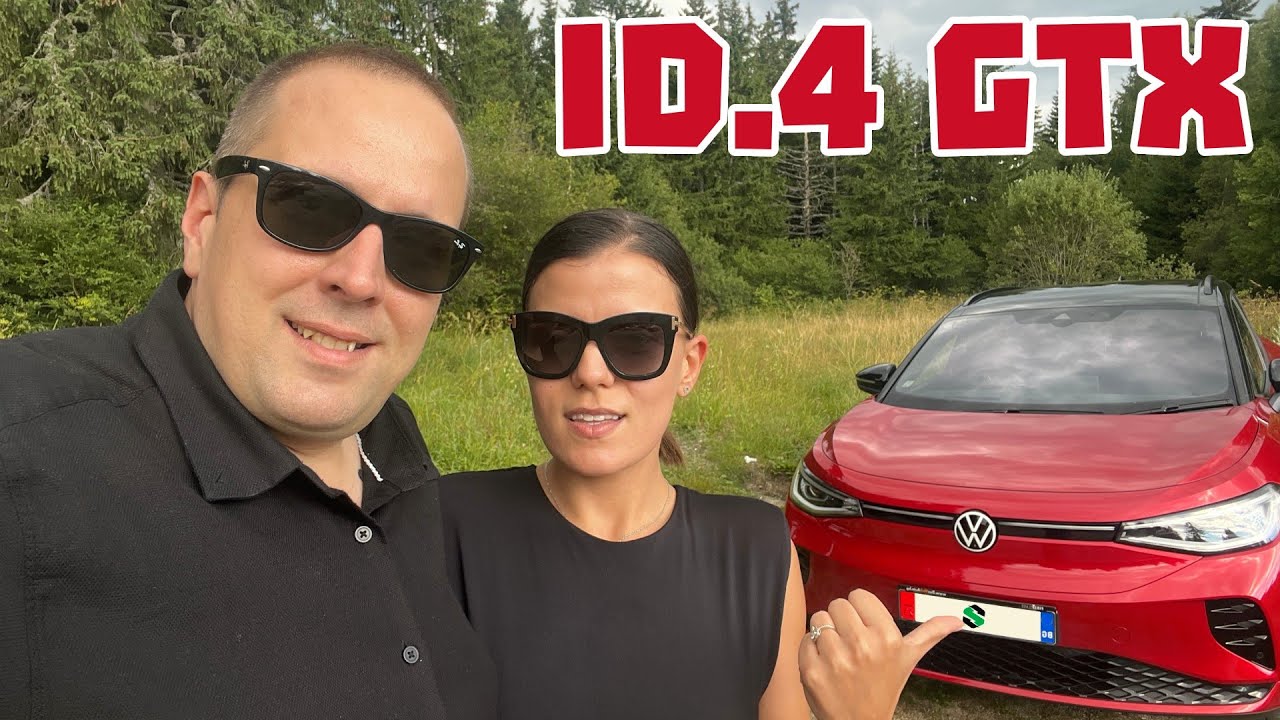 2023 VW ID.4 GTX Ревю и тест драйв!