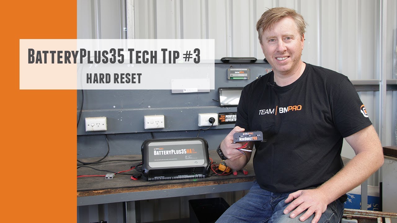 BatteryPlus35 (TechTip 3) Hard Reset Of Power Management System