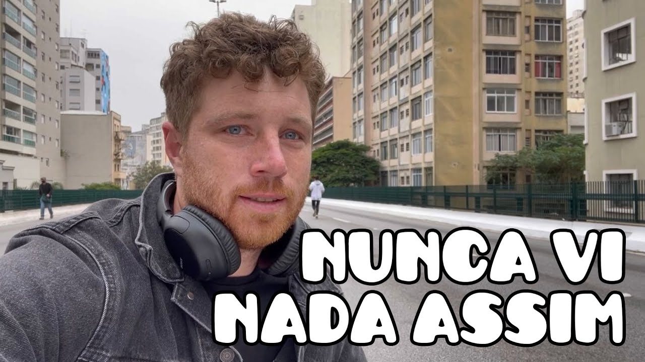 NUNCA VI um LUGAR ASSIM no Mundo (Minhocão, Brasil)