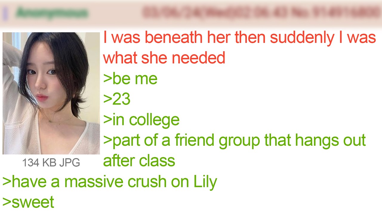 Она игнорировала свою влюбленность в меня из-за своих друзей | Истории на 4chan в формате Greentext