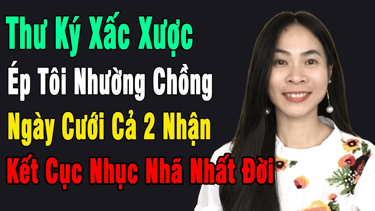 Thư Ký Xấc Xược Ép Tôi Nhường Chồng, Ngày Cưới Cả Anh Cả Ả Nhận Kết Cục Nhục Nhã Nhất Đời