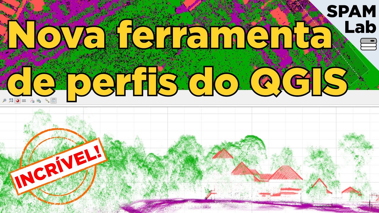 Nova ferramenta de perfil topográfico do QGIS! Coisa Linda!