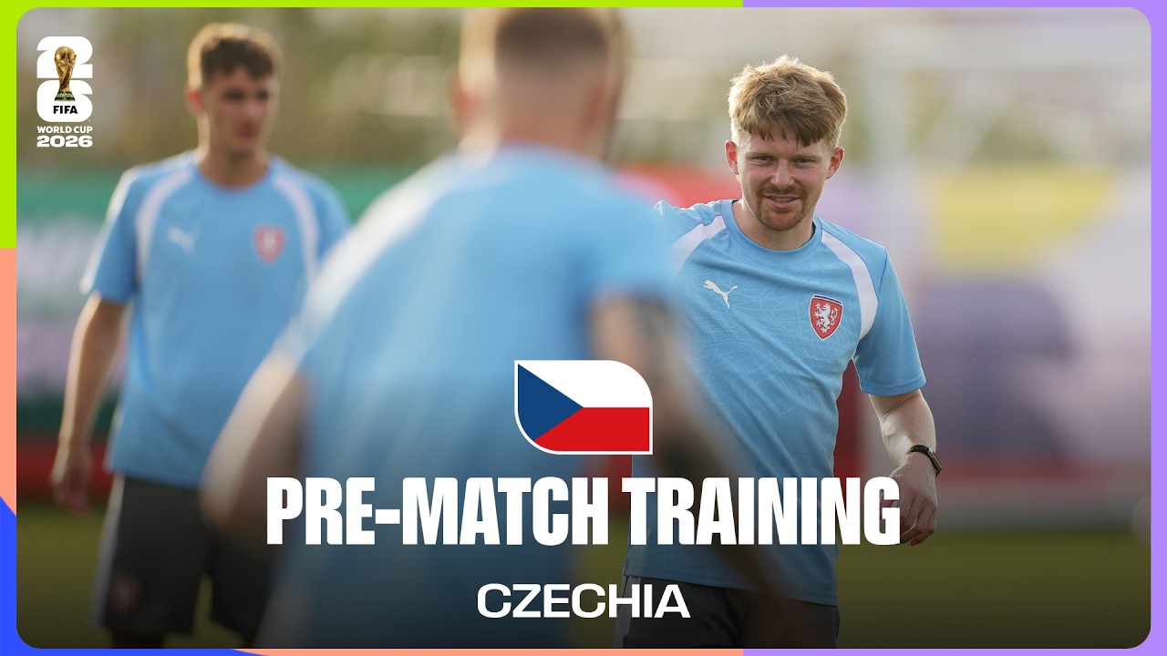 Czechia Pre-Match Training Before South Africa | FIFA World Cup 2026&trade;
