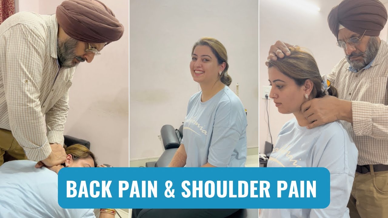 Back Pain & Shoulder Pain #deepchiropractor #backpain #shoulderpain #ludhiana #lowerbackpain