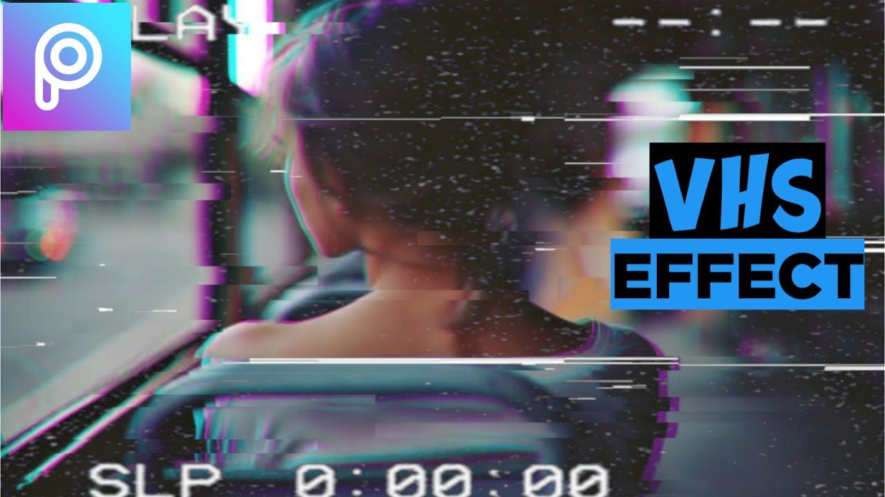 How to edit in PicsArt | VHS Effect | PicsArt Editing Tutorial 2019