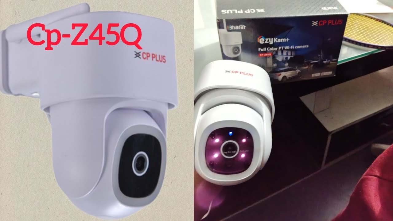 Cp plus wifi camera| cp-z45q |dual light camera #cctv #wificamera #cpplus #lan @cctvtechinfo 