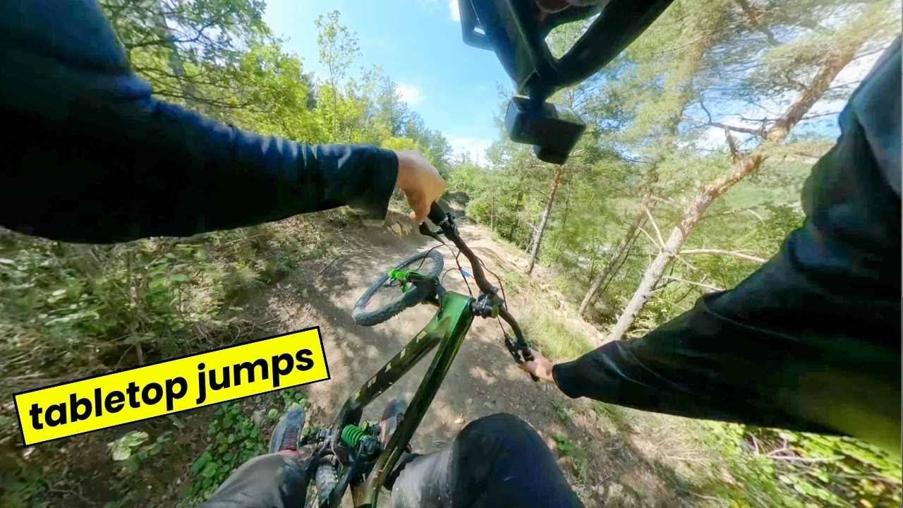 The Coolest Table Top Jump Line | Evo Bike Park
