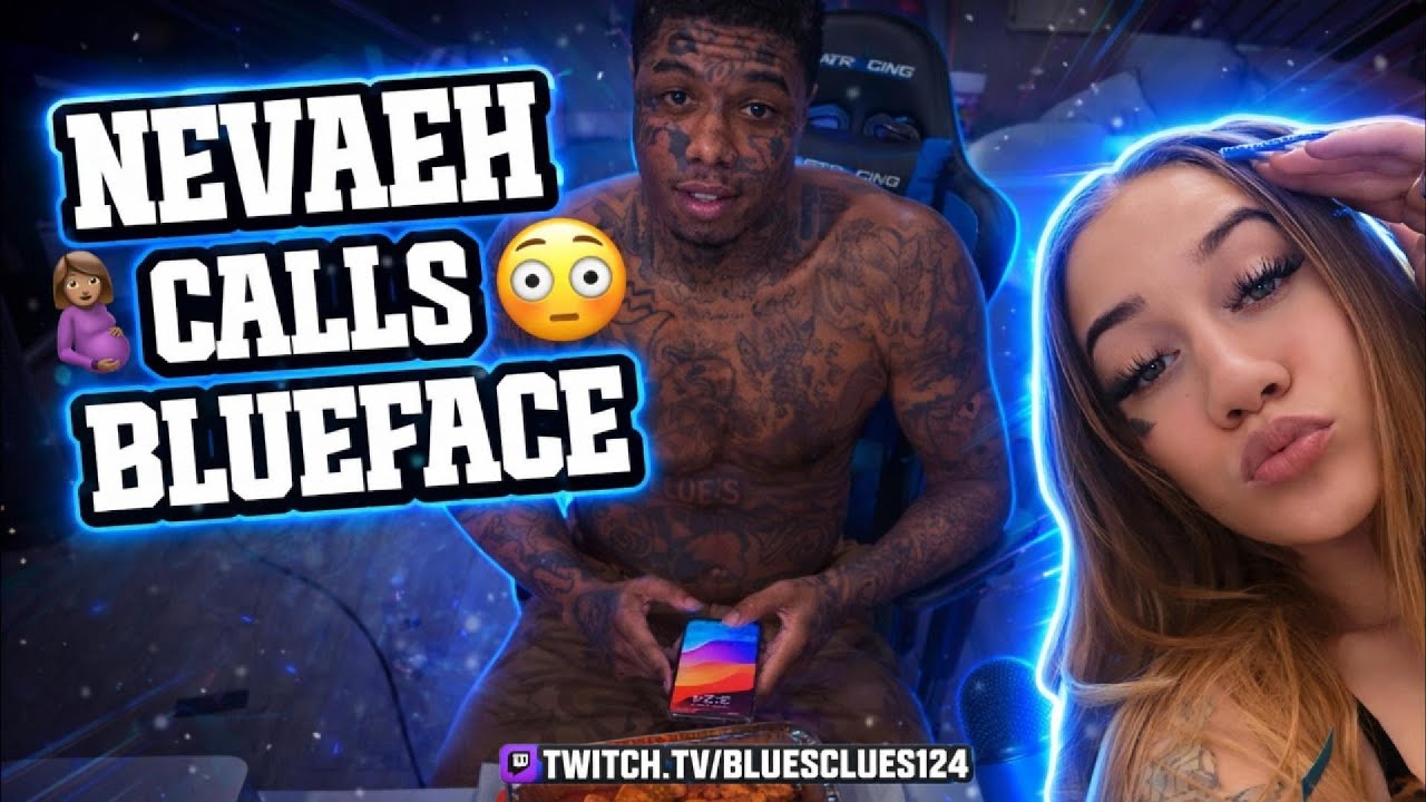 Blueface Gets a Heated Call From Nevaeh on Live 😳