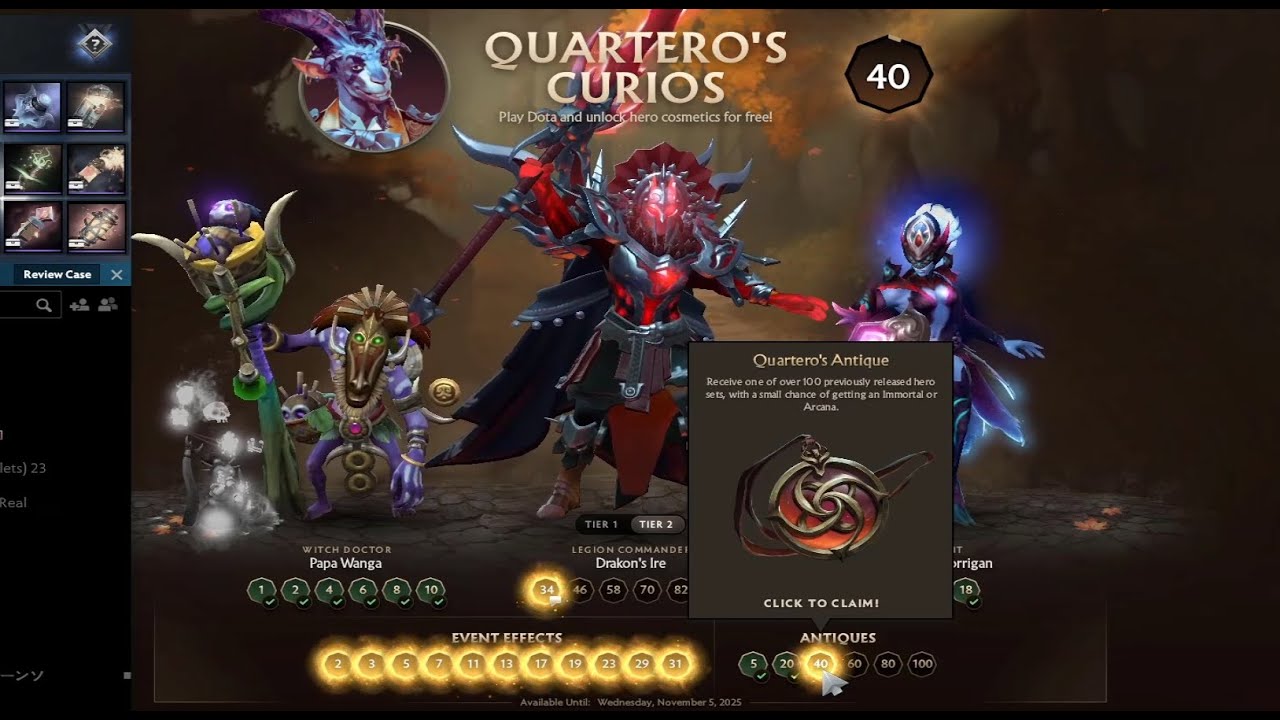 DOTA 2 - ПОЛУЧЕНИЕ АНТИКВАРИАТА QUARTERO! ЧАСТЬ 3!