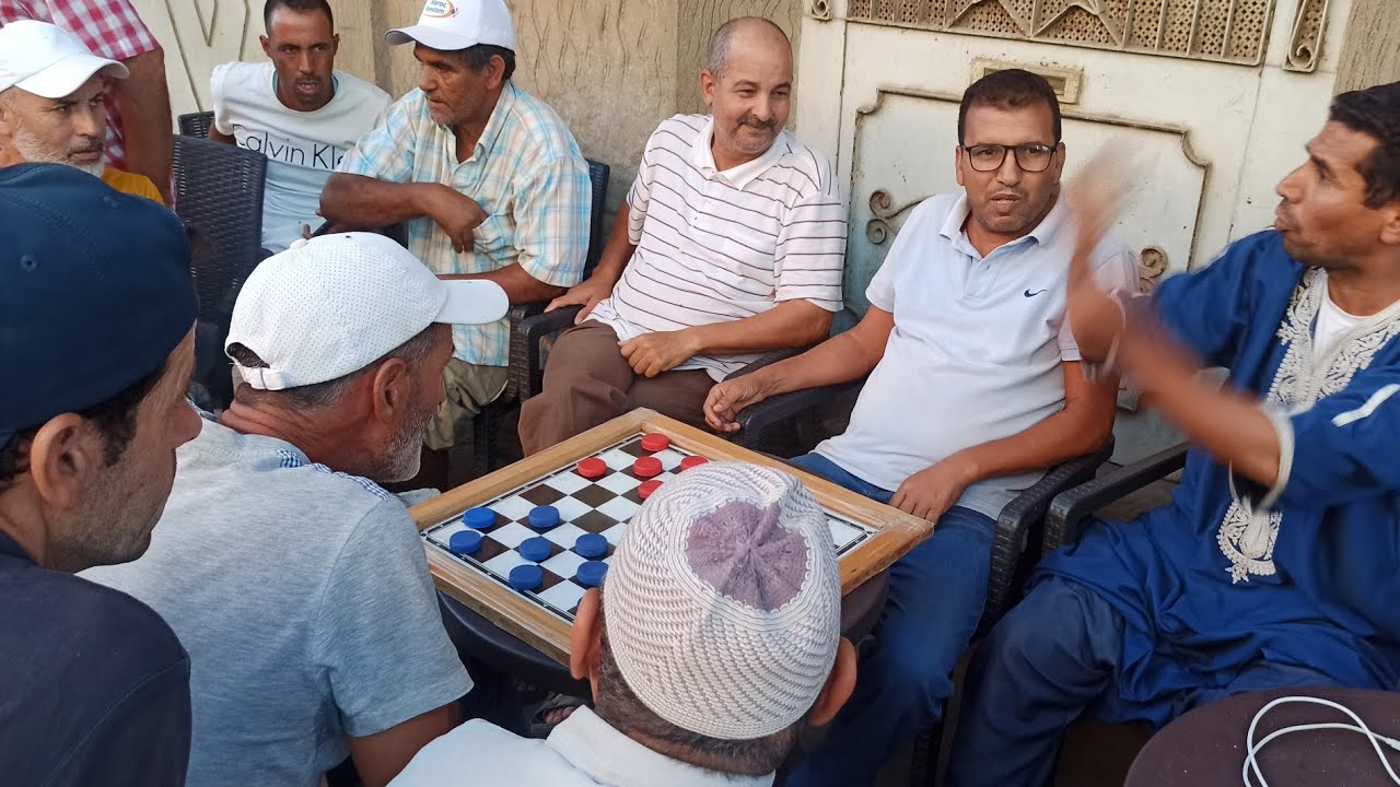 مباراة شعلة بين بطل بوغالب ضد البطل محمد العبدي ابطال الدامه قصر الكبير