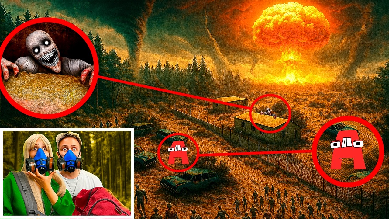 МЫ ПЕРЕЖИЛИ ЯДЕРНЫЙ ВЗРЫВ, ЗОМБИ-АПОКАЛИПСИС И ТОРНАДО!!!