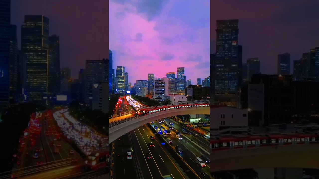 JAKARTA INDONESIA 🇮🇩 4K. THE LARGEST METROPOLITAN CITY IN SOUTHEAST ASIA