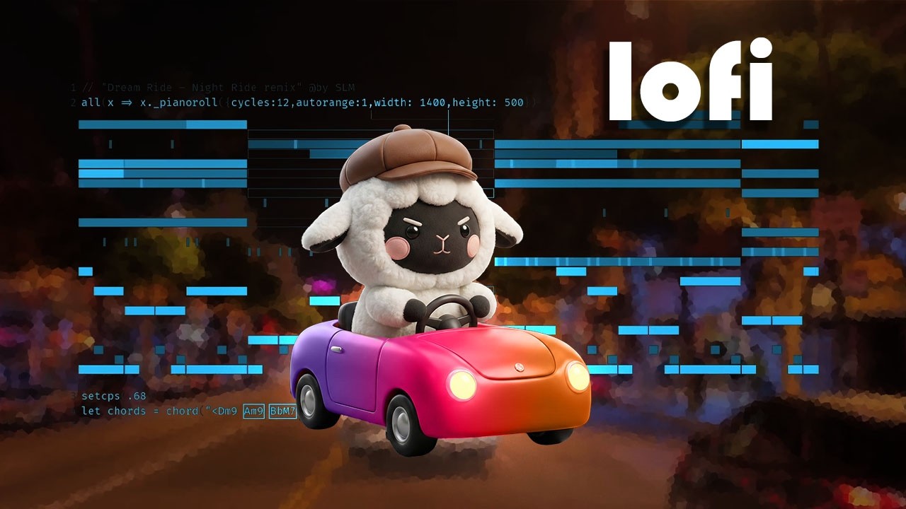 Lo-Fi music Night ride REMIX | drive, work, study | 1+ hour loop