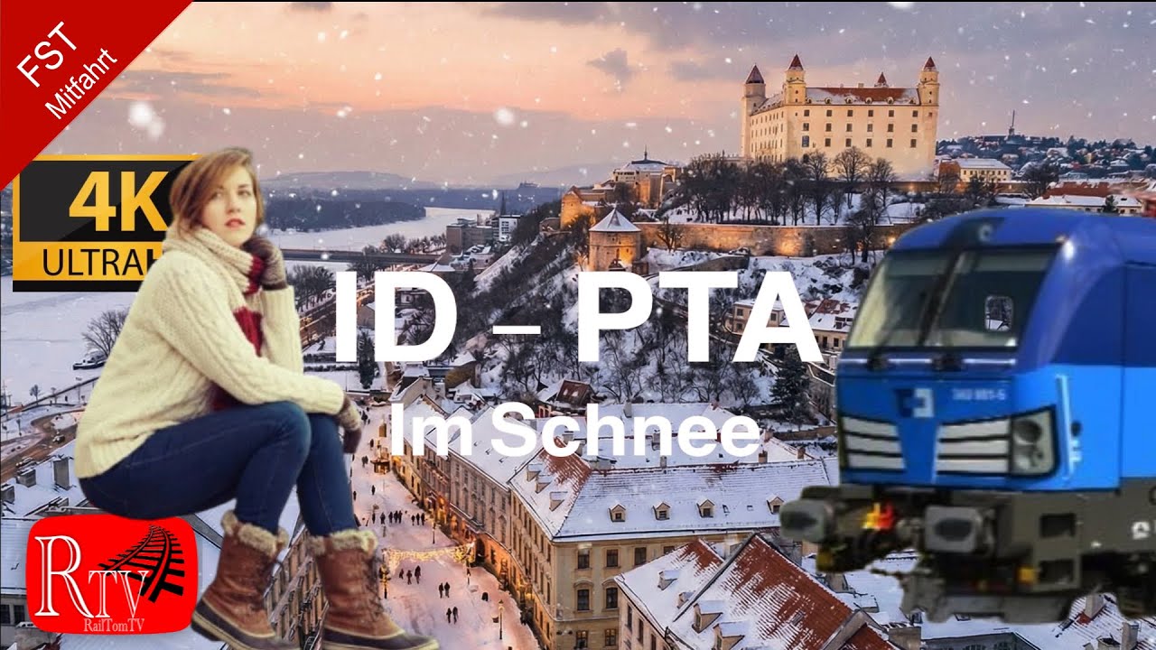 Führerstandsmitfahrt / ❄️❄️ Inzersdorf - Petrzalka im Schnee / 09.01.2026