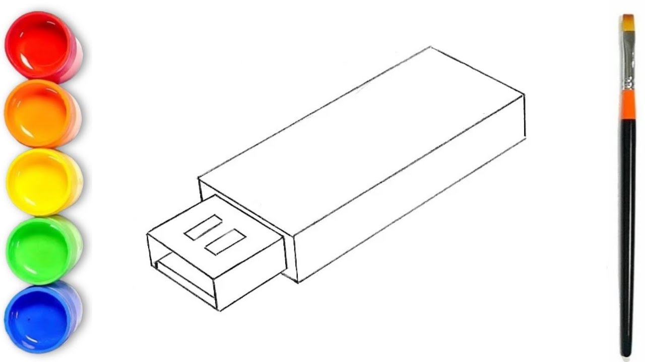 Pen Drive Drawing