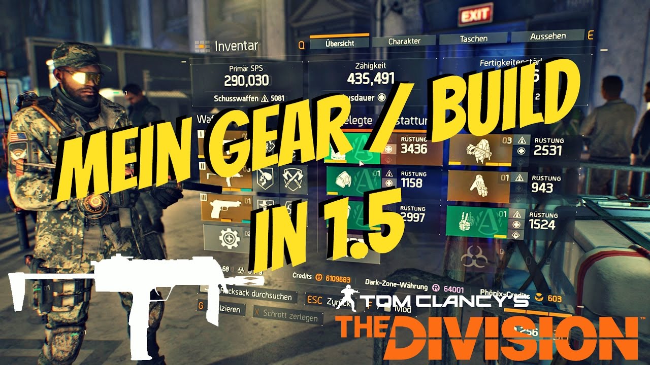 The Division 1.5 : MEIN GEAR / BUILD | FÜR DARK ZONE UND PVE | GERMAN/DEUTSCH | Gameplay [PC] [HD]