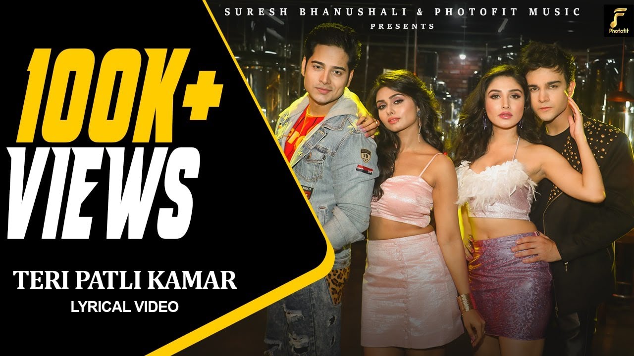 Teri Patli Kamar Official Lyrical Video | Krishna Kaul | Donal Bisht | Sunidhi Chauhan | Samir khan