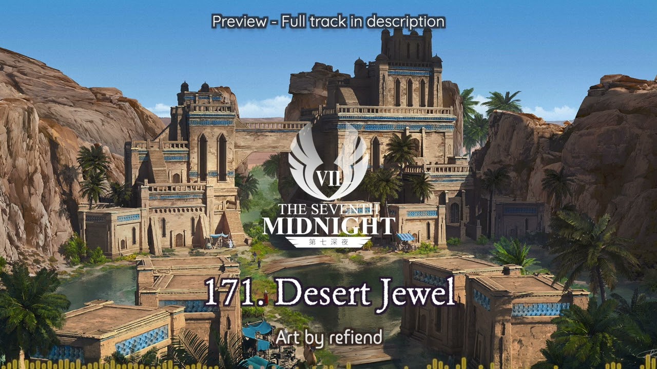 171. Desert Jewel | RPG Exploration Theme | Fantasy Sand Dune Background Music | DnD