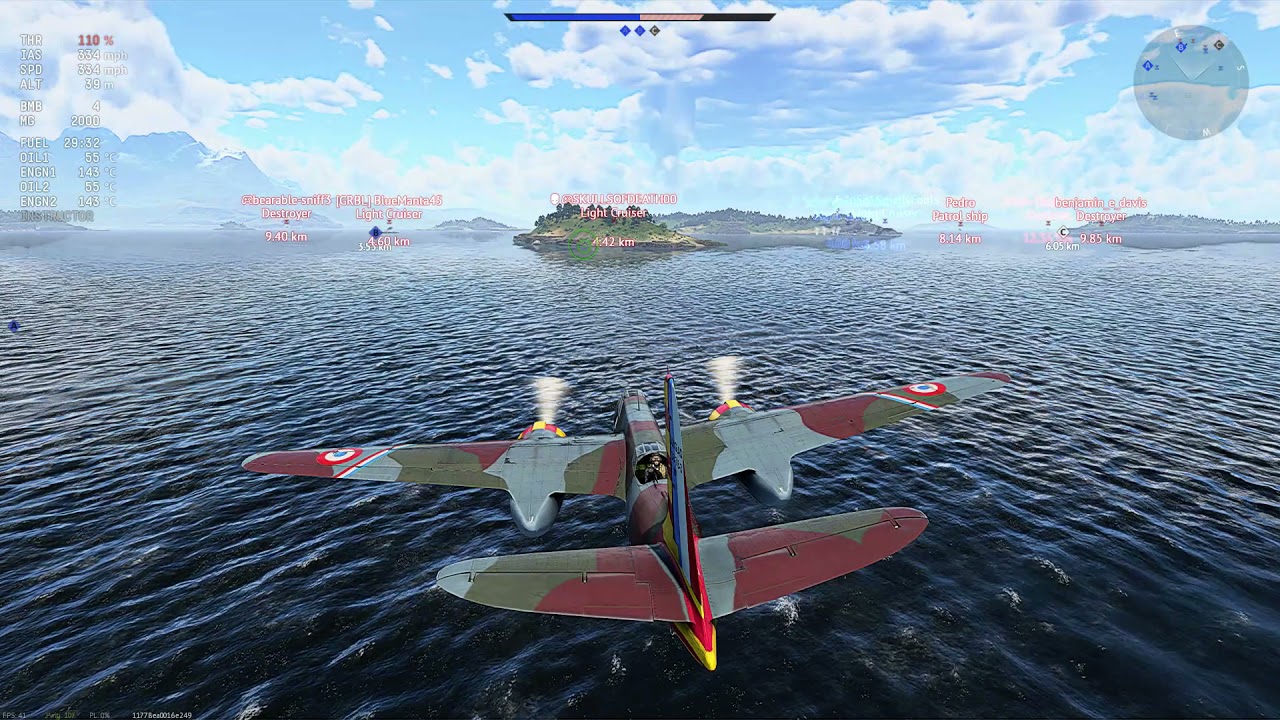 War Thunder H.M.S. Enterprise Naval Gameplay
