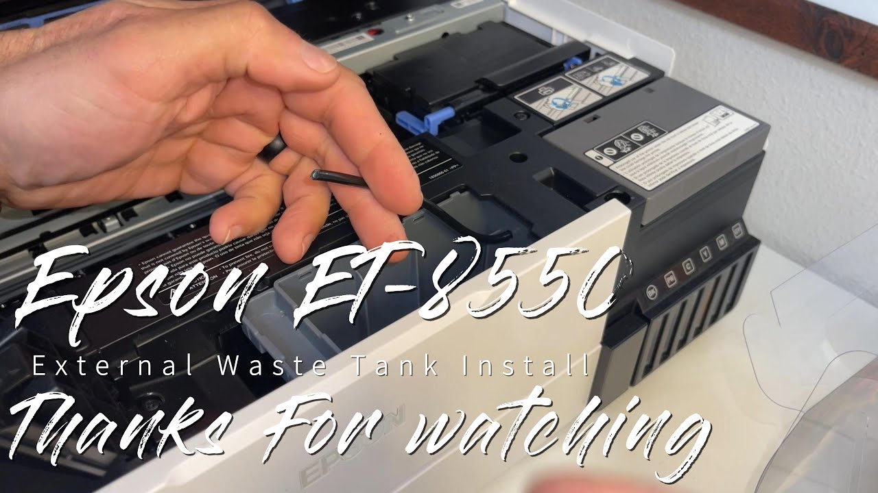ET-8550 DTF External Waste Tank