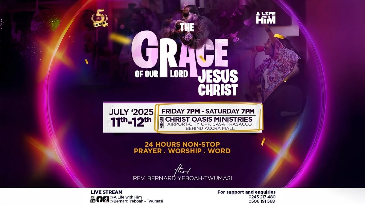 A Day with Him @ 5 | July '25 | THE GRACE OF OUR LORD JESUS CHRIST