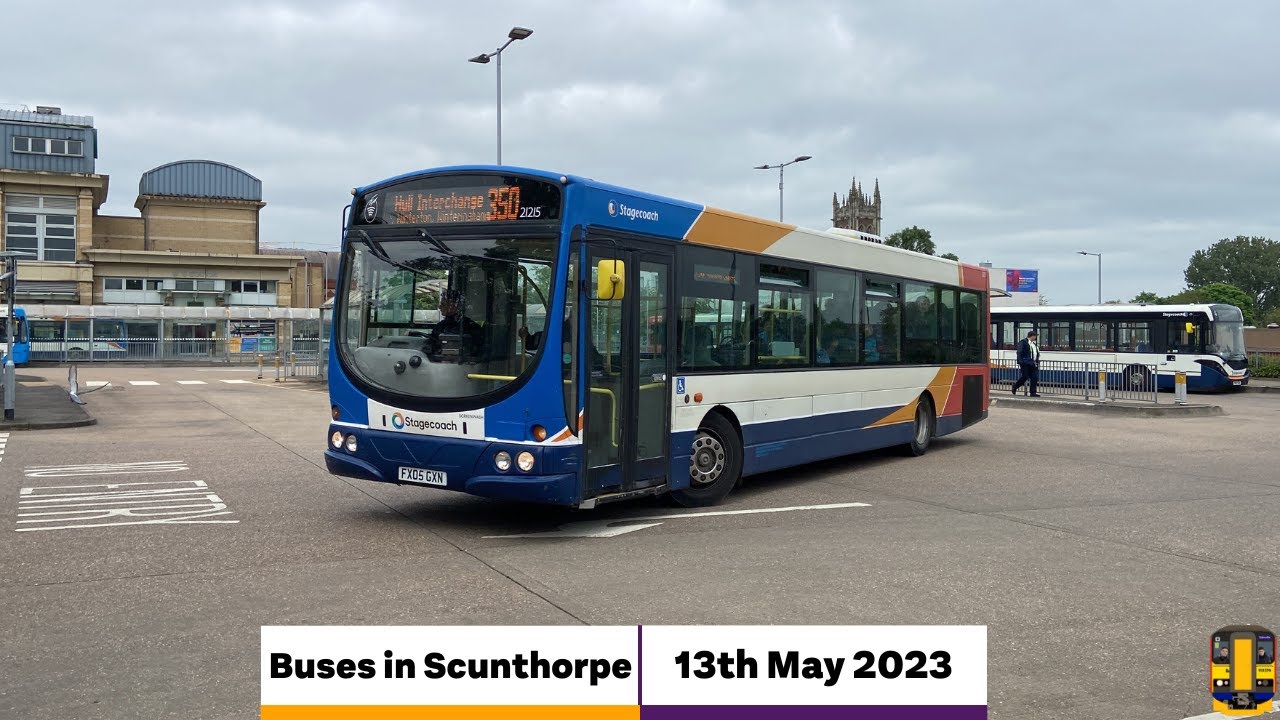 Buses at Scunthorpe Bus Station (13/05/2023)