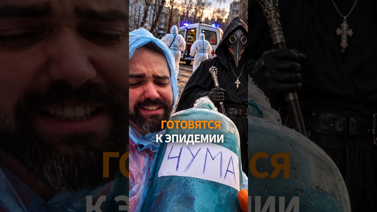 👻Паника или здравый смысл? Россияне в соцсетях делятся мемами о чуме