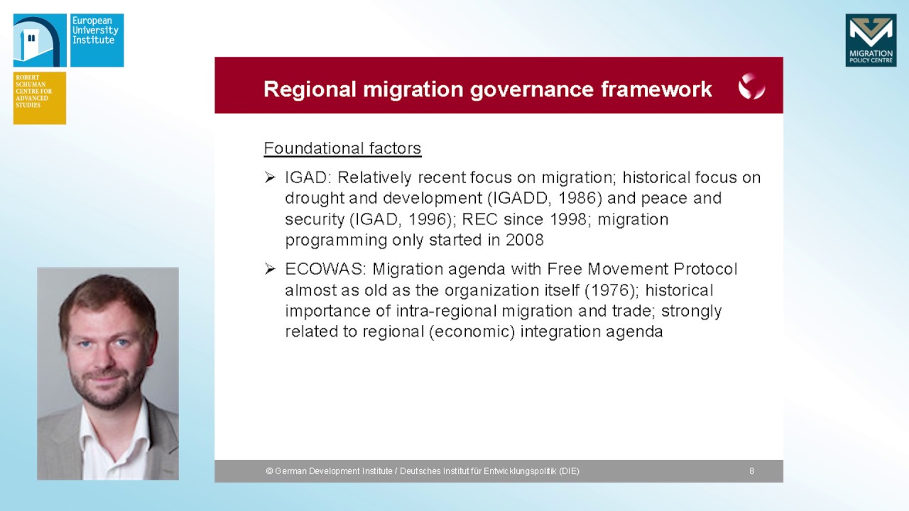 Introducing an analytical framework for regional migration governance in Africa | Benjamin Schraven