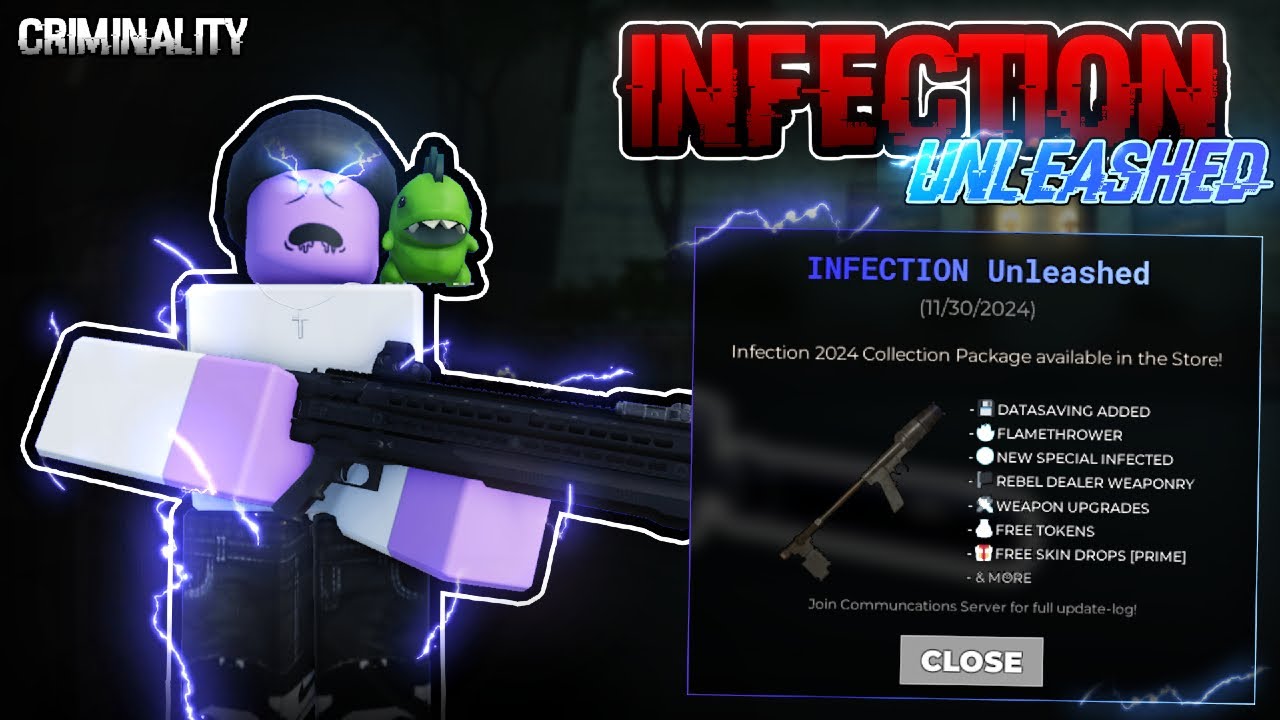 Playing INFECTION UNLEASHED In Criminality w/riot