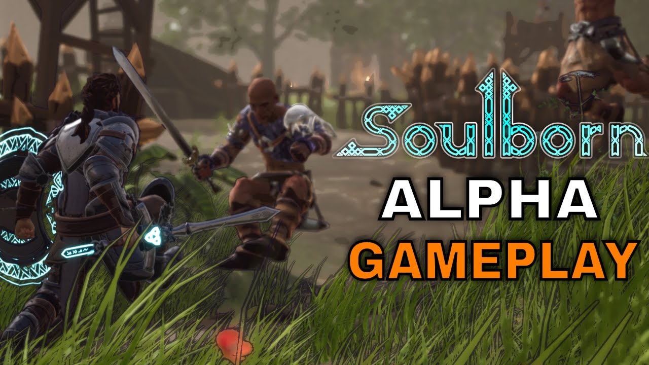 SOULBORN Gameplay PC | if The Witcher & Dark souls Had a.. Budget Baby