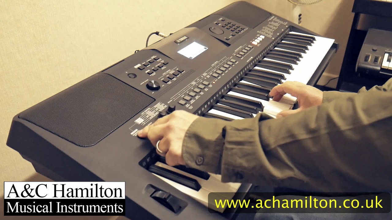 Yamaha PSR-E463 Demo Overview - A&C Hamilton
