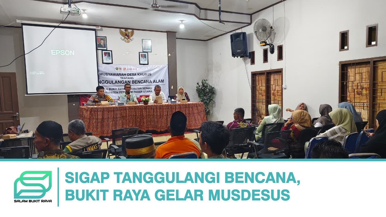 Tak Sekadar Rapat, Ini Hasil Musdesus Penanggulangan Bencana Desa Bukit Raya