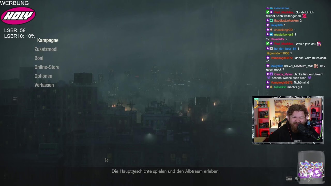 Resident Evil 2 Crowd Control und andere bescheuerte Dinge - !lsbr !holy !discord !control