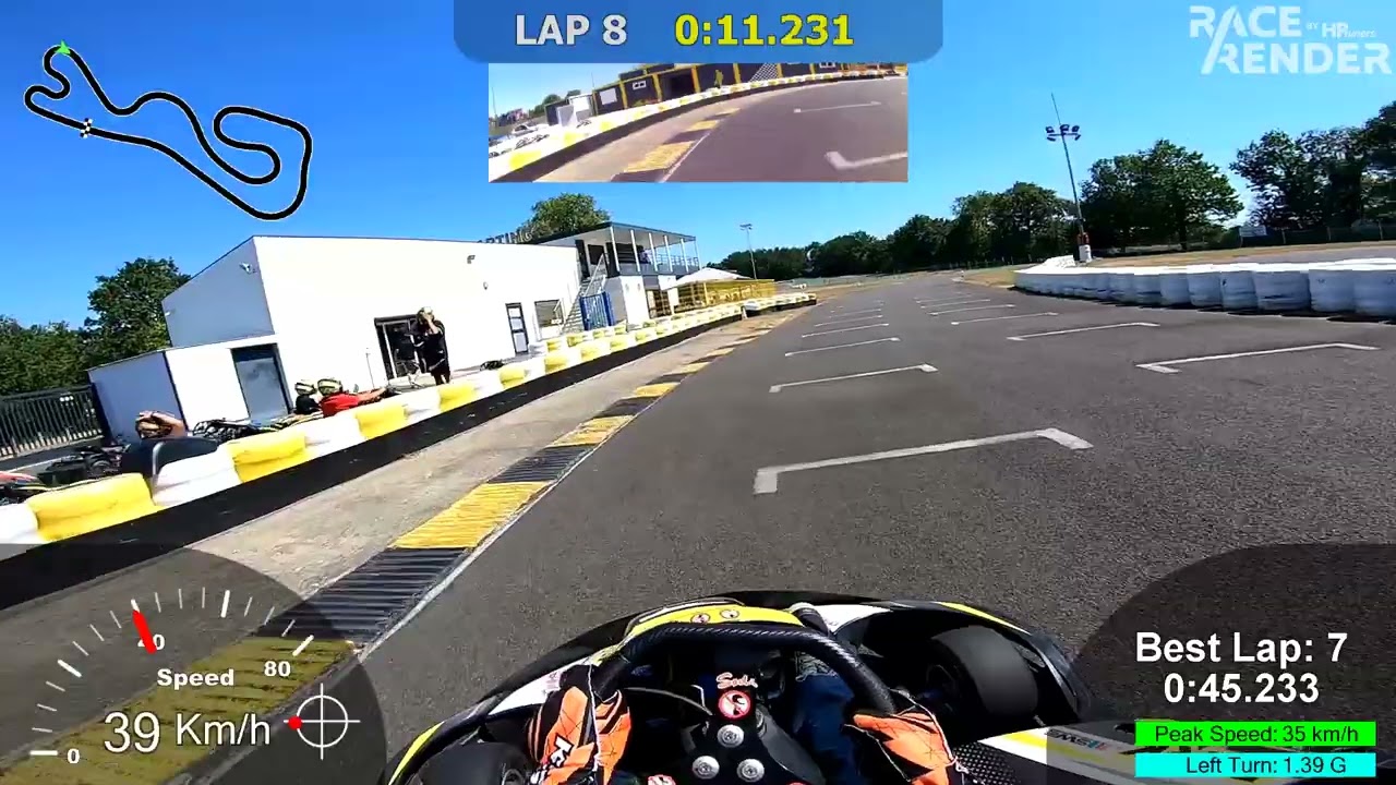 #MRK | Kart 2temps | Session2 | 10/08/2022 | Best Lap 45.166