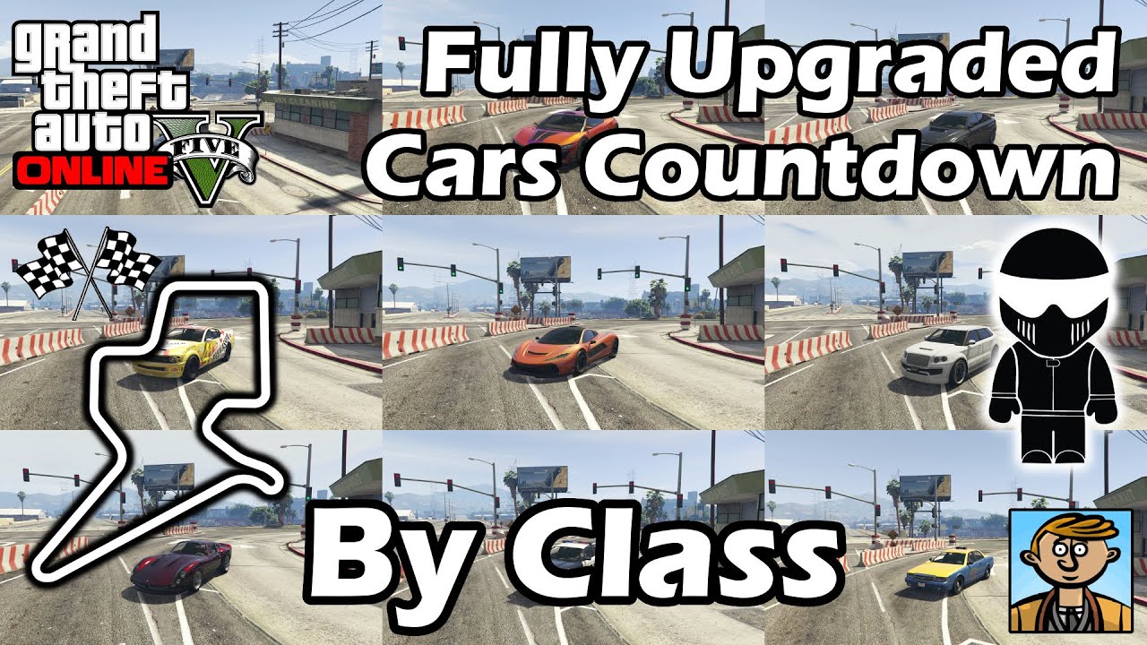 Fastest Vehicles By Class (2015) - Best Fully Upgraded Cars In GTA Online