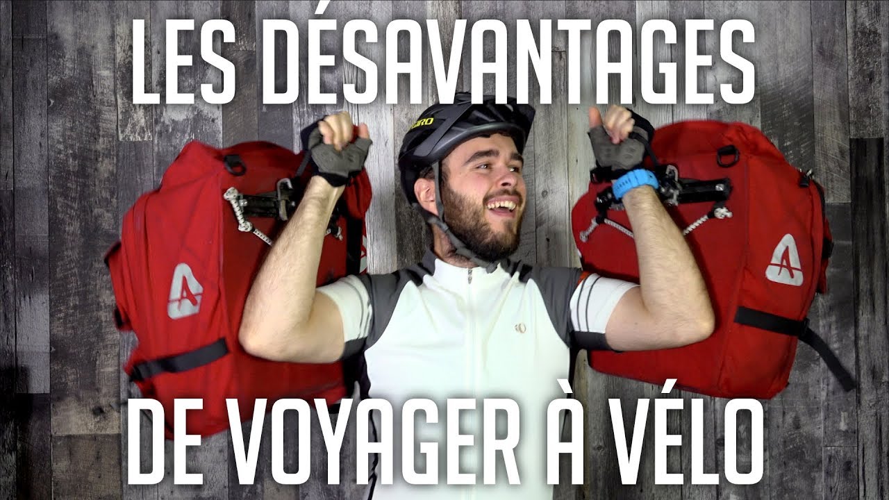 Les désavantages de voyager à vélo