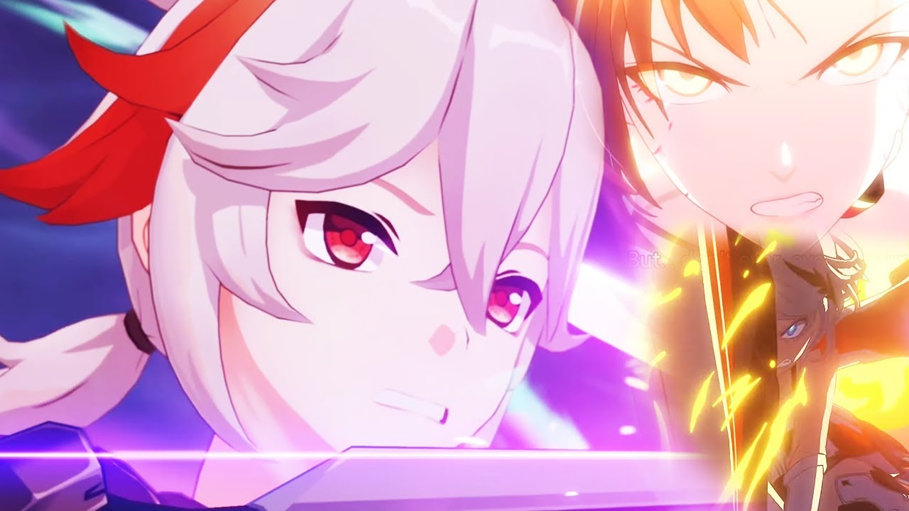 Kazuha and Lumine vs Raiden Shogun but its Nightglow and Moon Halo (feat. Tomo)
