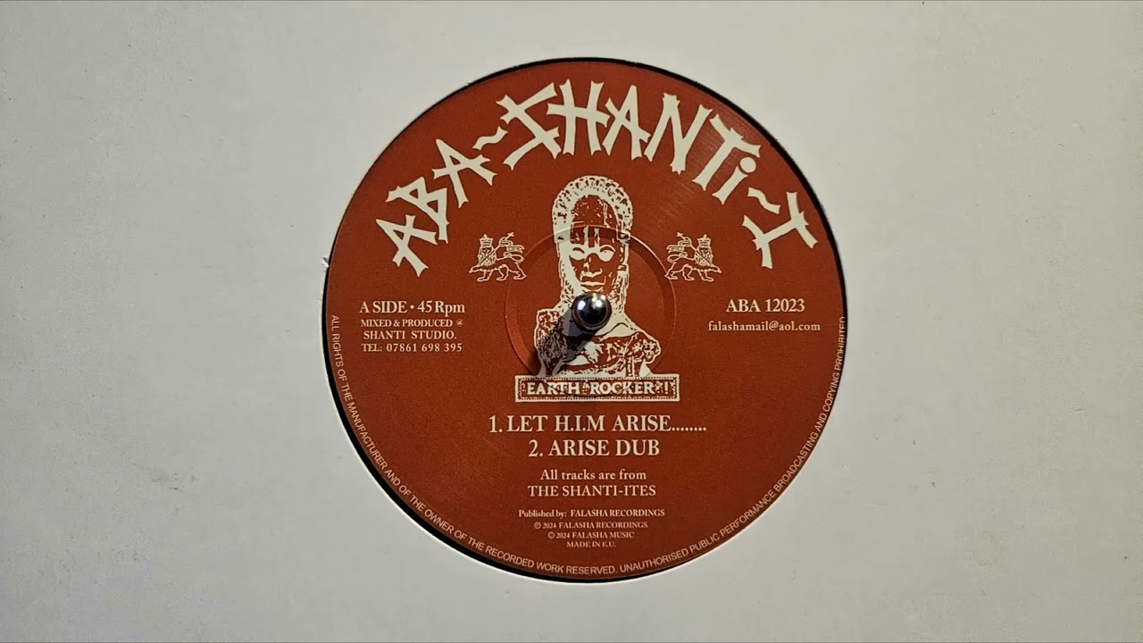 Let H.I.M. Arise....... – The-Shanti-Ites – Arise Dub – Aba-Shanti-I – ABA 12023A