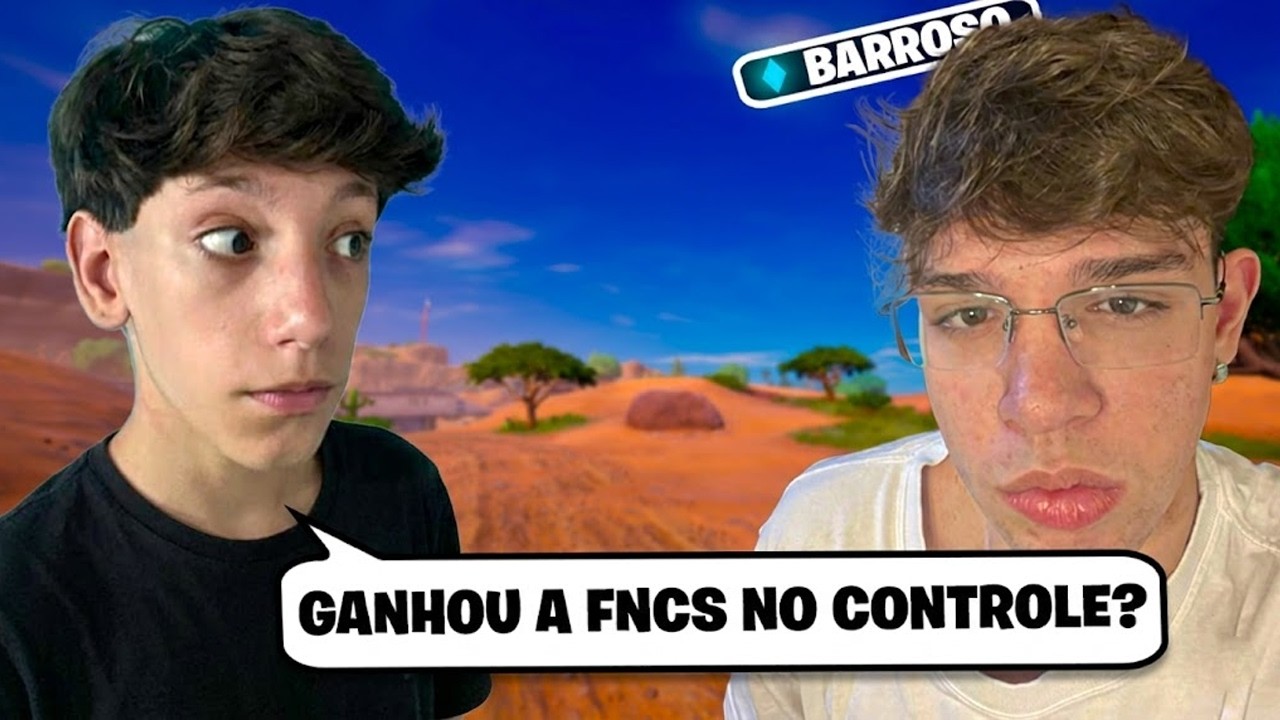 Ele Foi o PRIMEIRO A GANHAR Uma FNCS No CONTROLE! 🎮 ft Barroso 